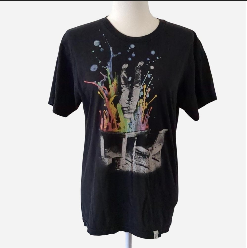 🌌 MIND-BLOWING Carl Sagan "Plunge" Tee | Imaginary Foundation Size M